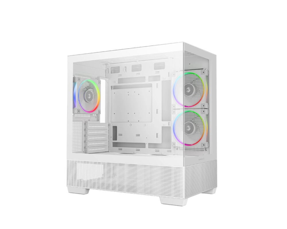Кутия DeepCool ATX - CG380 3F WH - 3 ARGB Fans 2