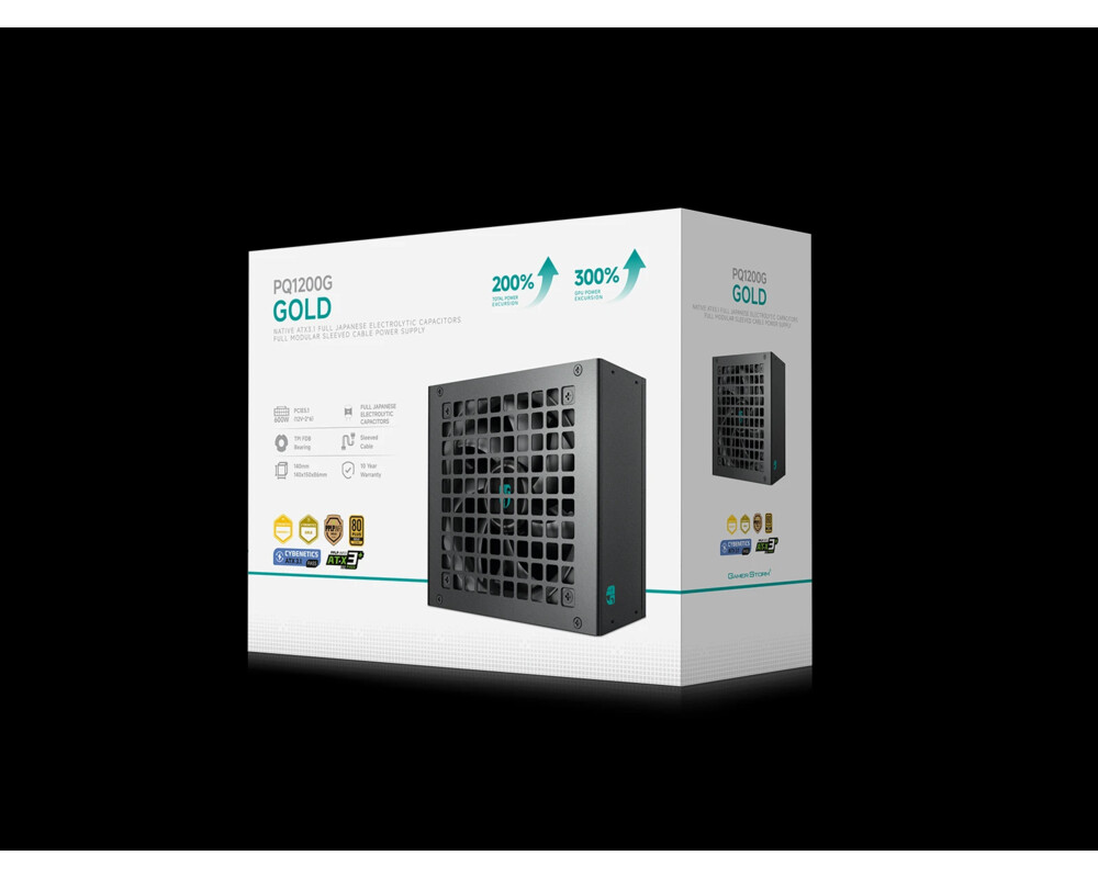 Захранване DeepCool ATX 3.1 1200W Gold 9