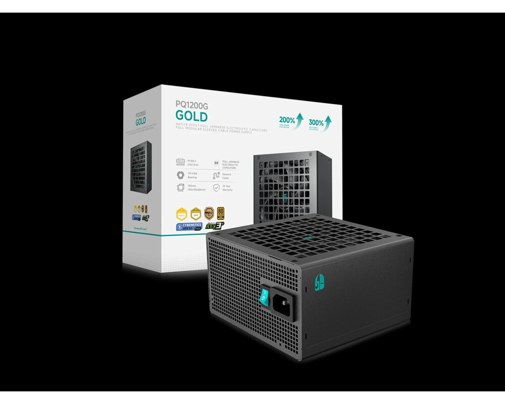 Захранване DeepCool ATX 3.1 1200W Gold 10