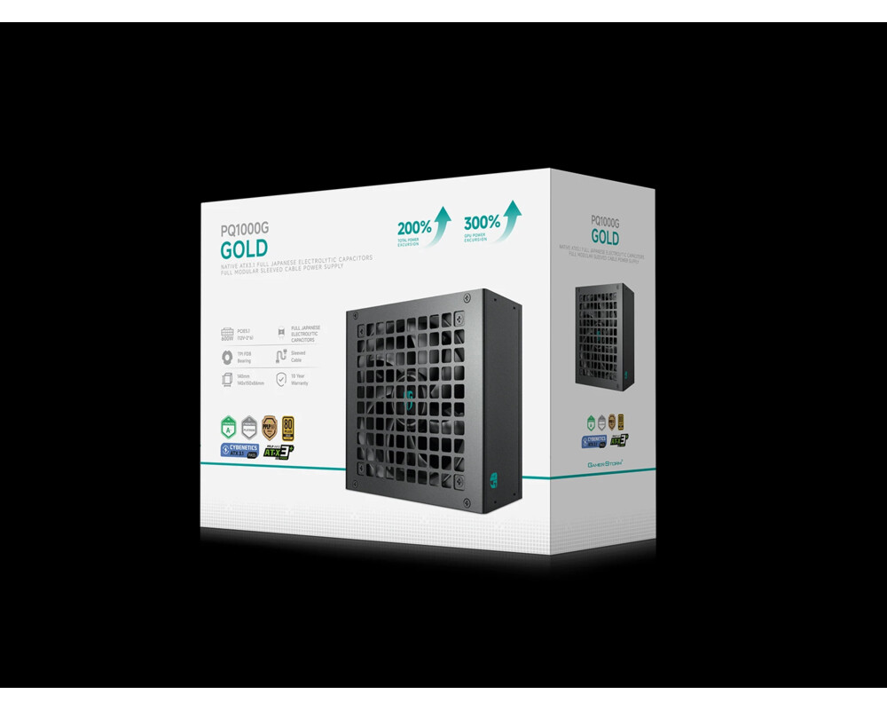 Захранване DeepCool ATX 3.1 1000W Gold 9