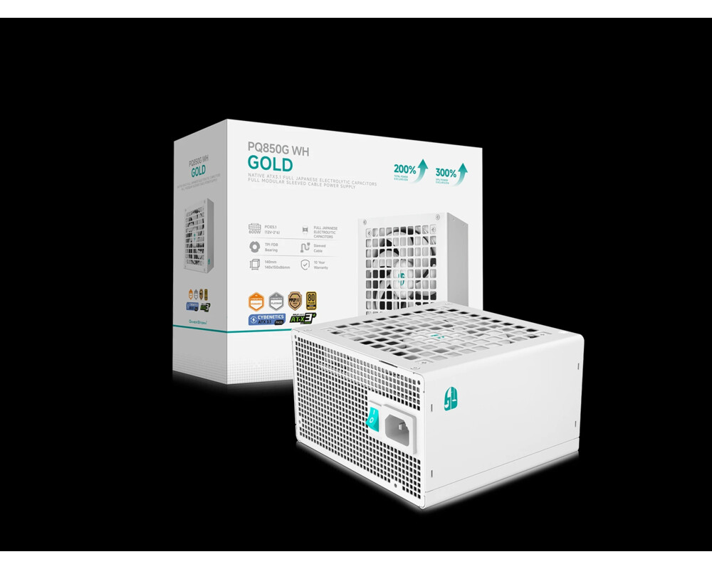 Захранване DeepCool ATX 3.1 850W Gold 10