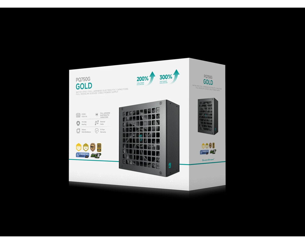 Захранване DeepCool ATX 3.1 750W Gold 10