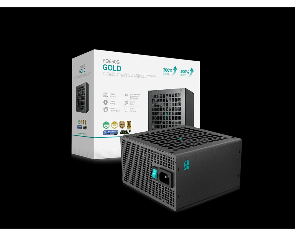 Захранване DeepCool ATX 3.1 650W Gold 10