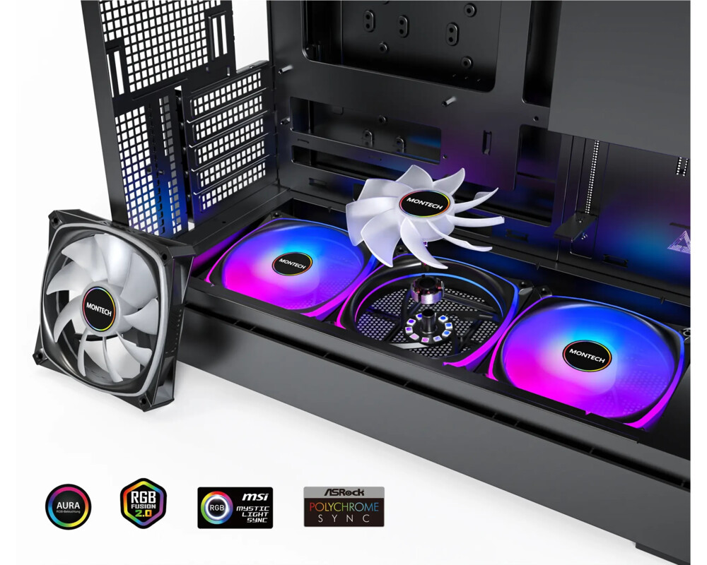 Кутия Montech mATX - KING 15 PRO 12