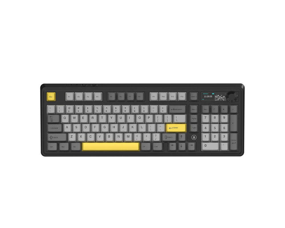 Клавиатура Ajazz геймърска механична клавиатура Wireless Gaming Mechanical Keyboard AK980 V2 - Gift Switch [Linear] 2
