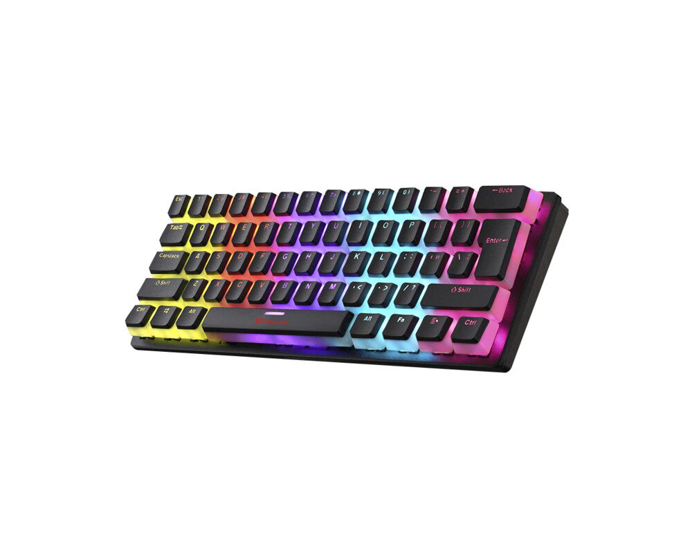 Клавиатура Xtrike ME геймърска механична клавиатура Gaming Mechanical keyboard 61 keys TKL - GK-985P - RED switches 3
