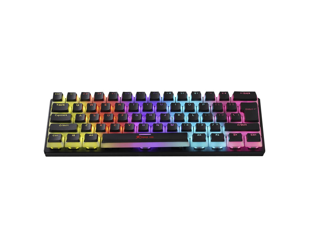 Клавиатура Xtrike ME геймърска механична клавиатура Gaming Mechanical keyboard 61 keys TKL - GK-985P - RED switches 2