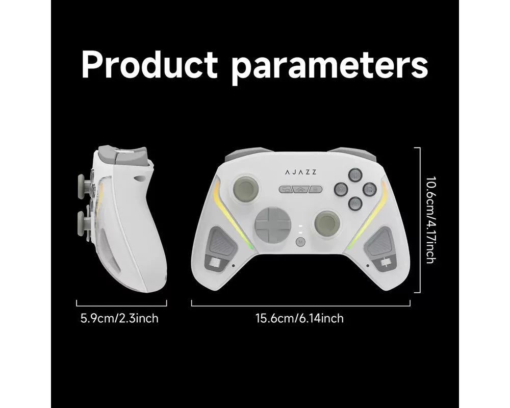 Джойстици и Геймпадове Ajazz геймпад Gamepad Set GP100 - Wireless 5