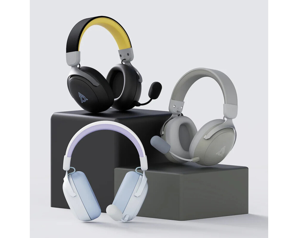 Слушалки Ajazz безжични Wireless - AHM08 MAX Purple 6