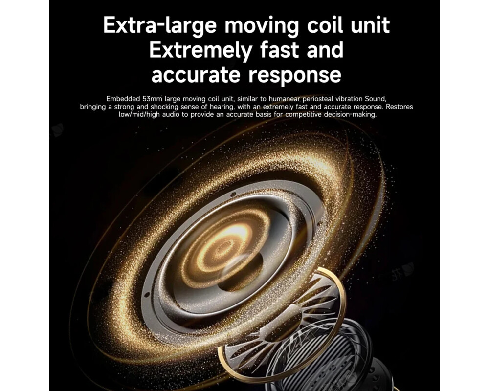 Слушалки Ajazz безжични Wireless - AHM08 MAX Purple 12