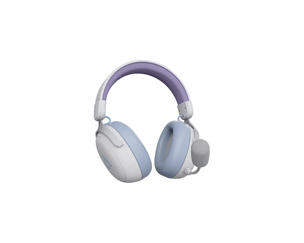 Слушалки Ajazz безжични Wireless - AHM08 MAX Purple 4