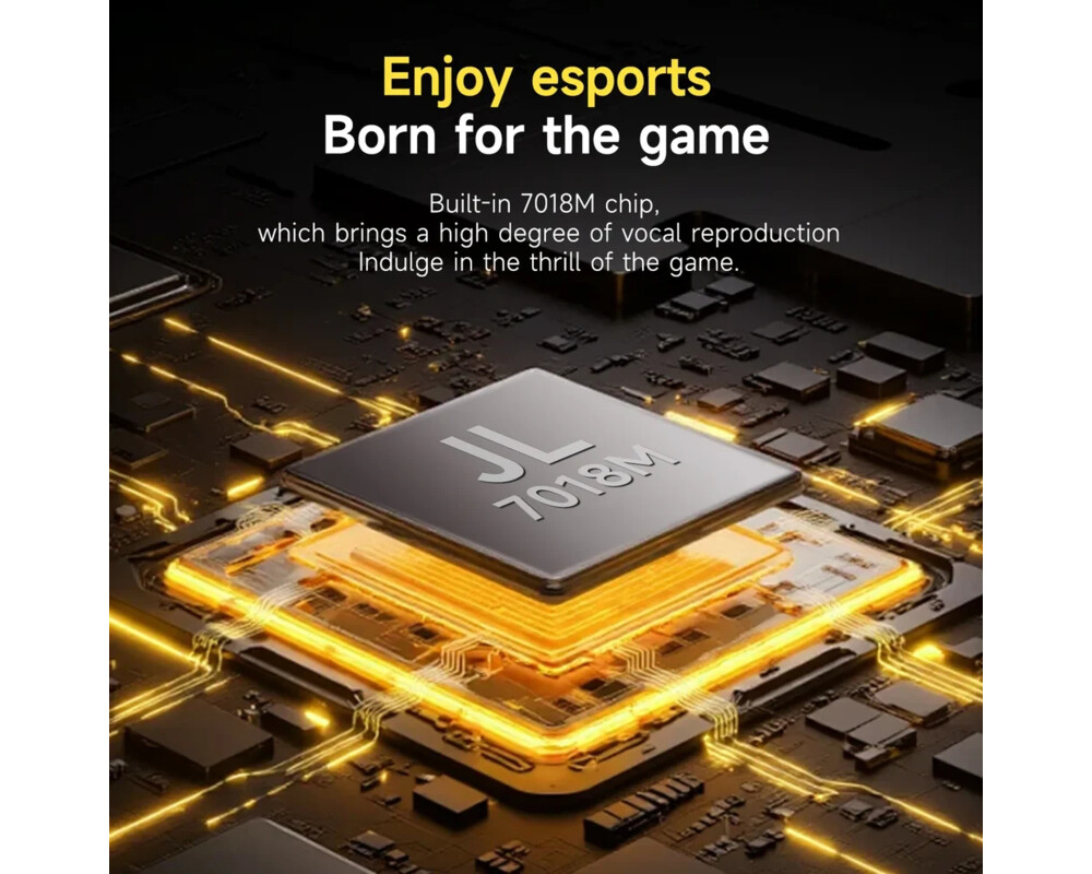 Слушалки Ajazz безжични Wireless - AHM08 MAX Gray 8