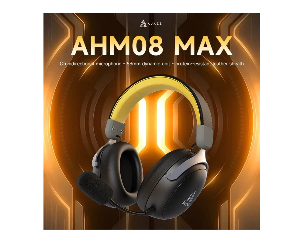 Слушалки Ajazz безжични Wireless - AHM08 MAX Black 10