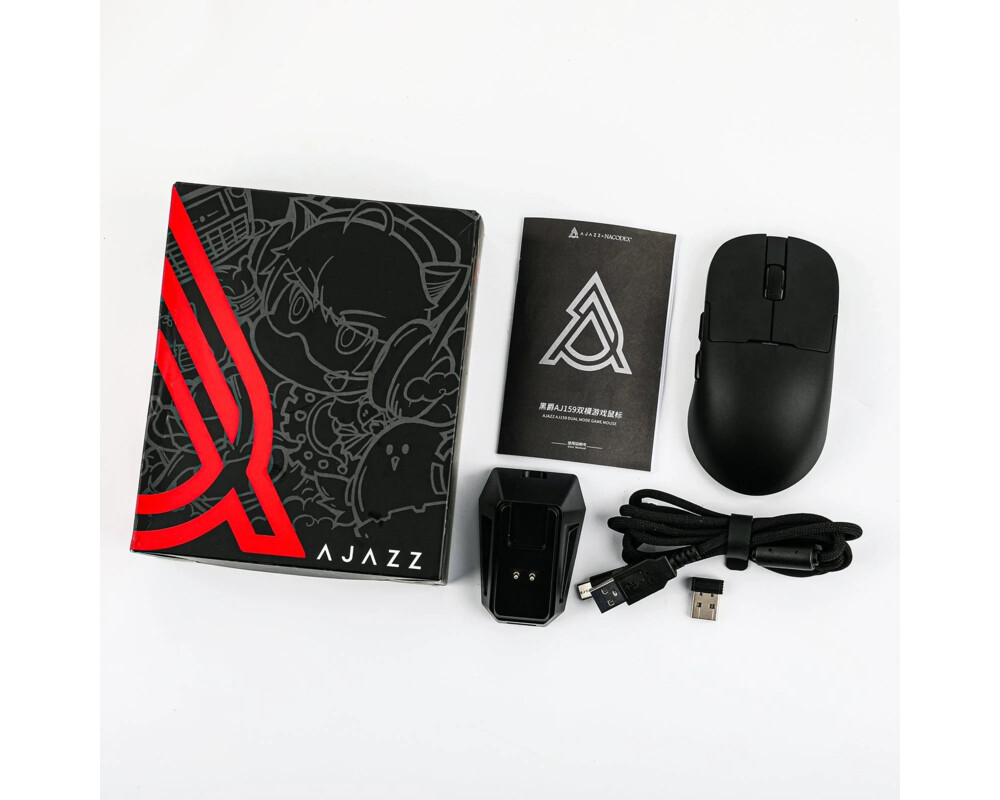 Мишка Ajazz професионална AJ159P MC - Wireless Gaming Mouse - 1K 12