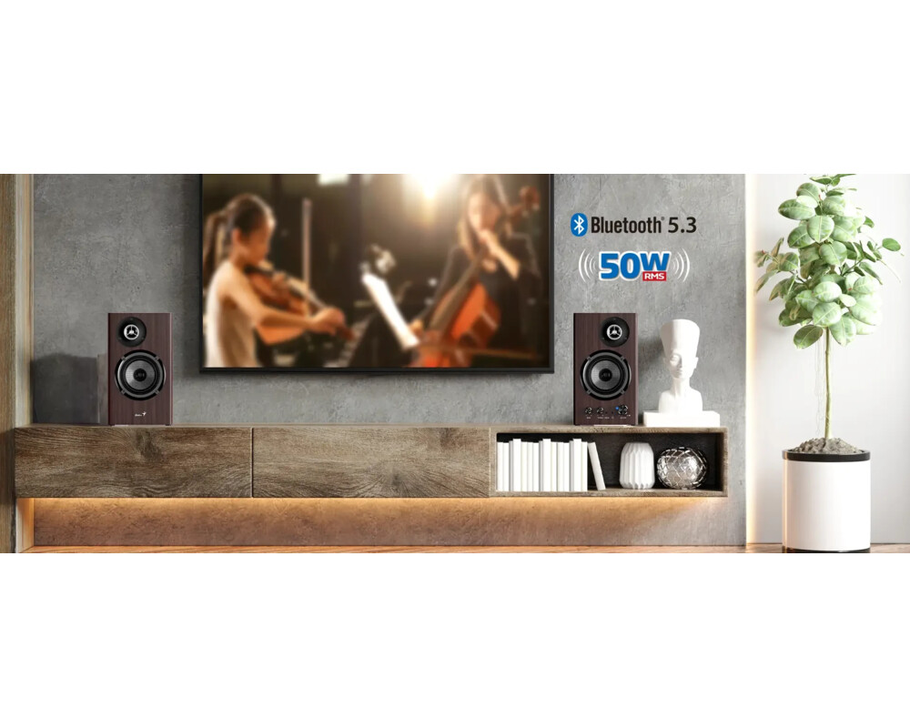 Тонколони Genius Speakers 2.0 - SP-HF1812BT - 50W RMS 7