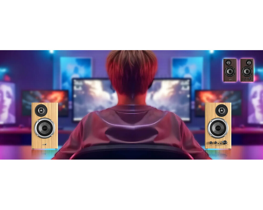 Тонколони Genius Speakers 2.0 - SP-HF1812BT - 50W RMS 9