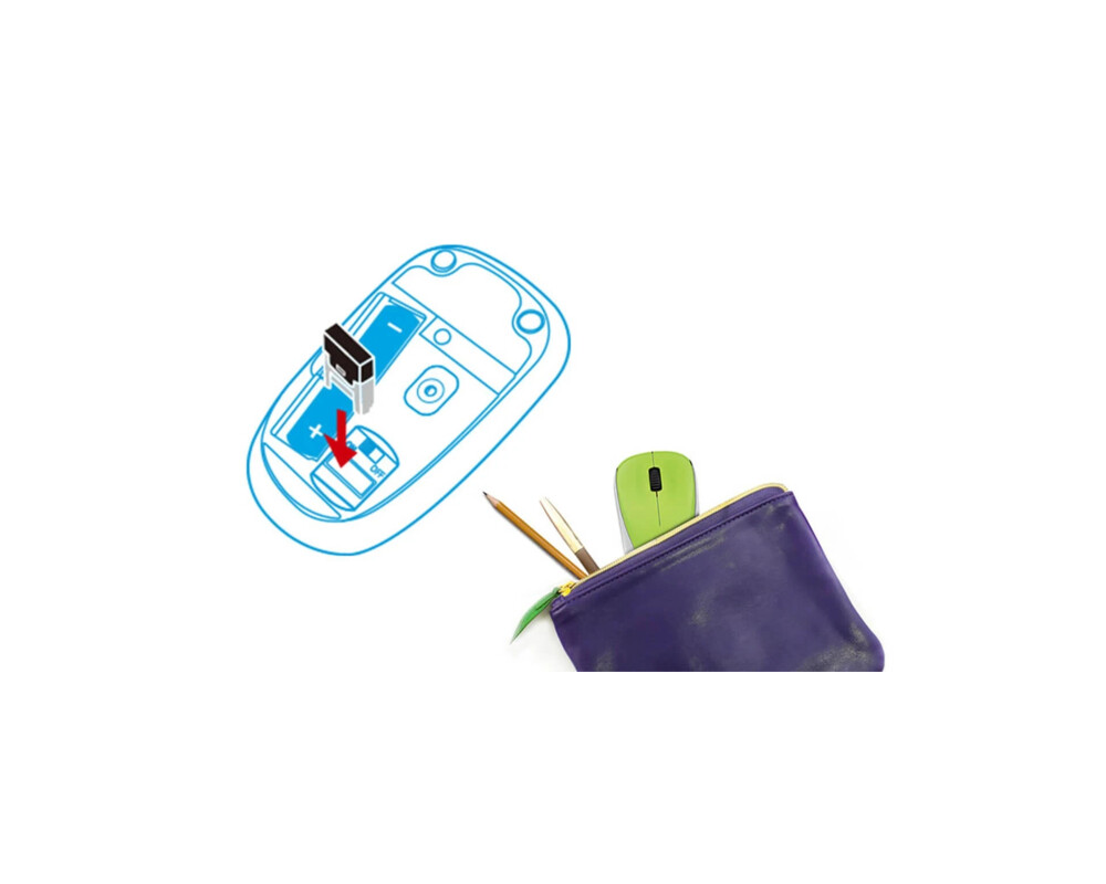 Мишка Genius безжична мишка Wireless Mouse - N... 5