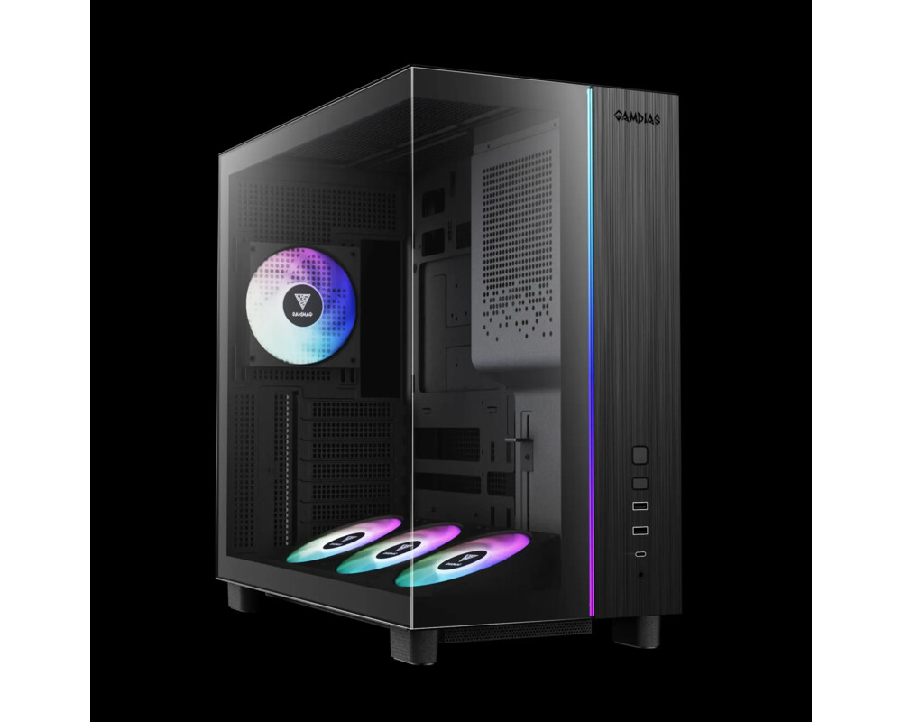 Кутия Gamdias ATX - ATLAS M4 - A-RGB 2