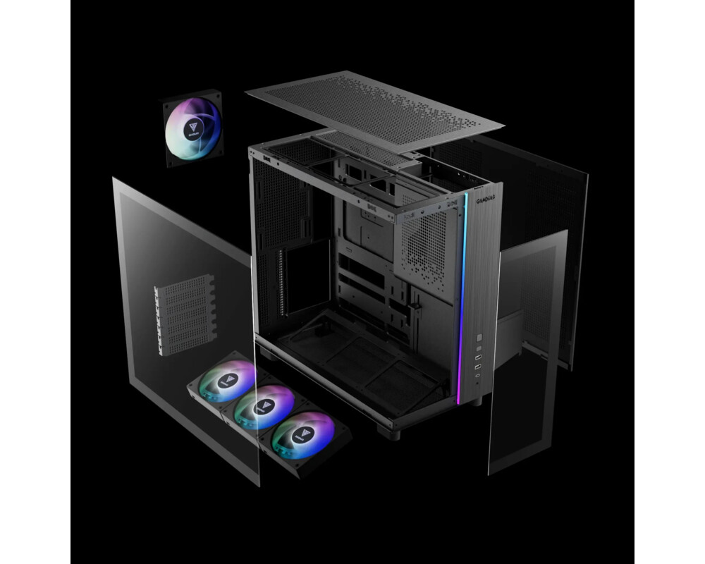 Кутия Gamdias ATX - ATLAS M4 - A-RGB 10