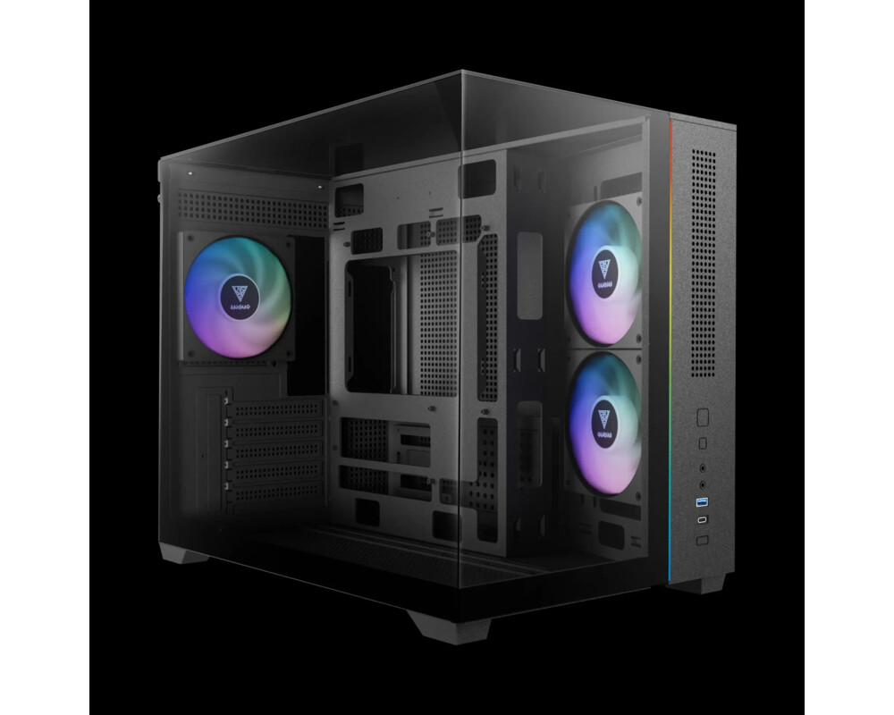 Кутия Gamdias mATX - ATLAS M3M - A-RGB 3