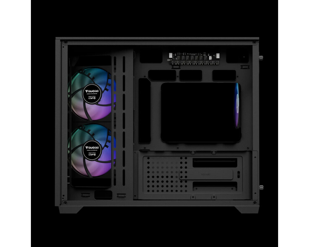 Кутия Gamdias mATX - ATLAS M3M - A-RGB 10