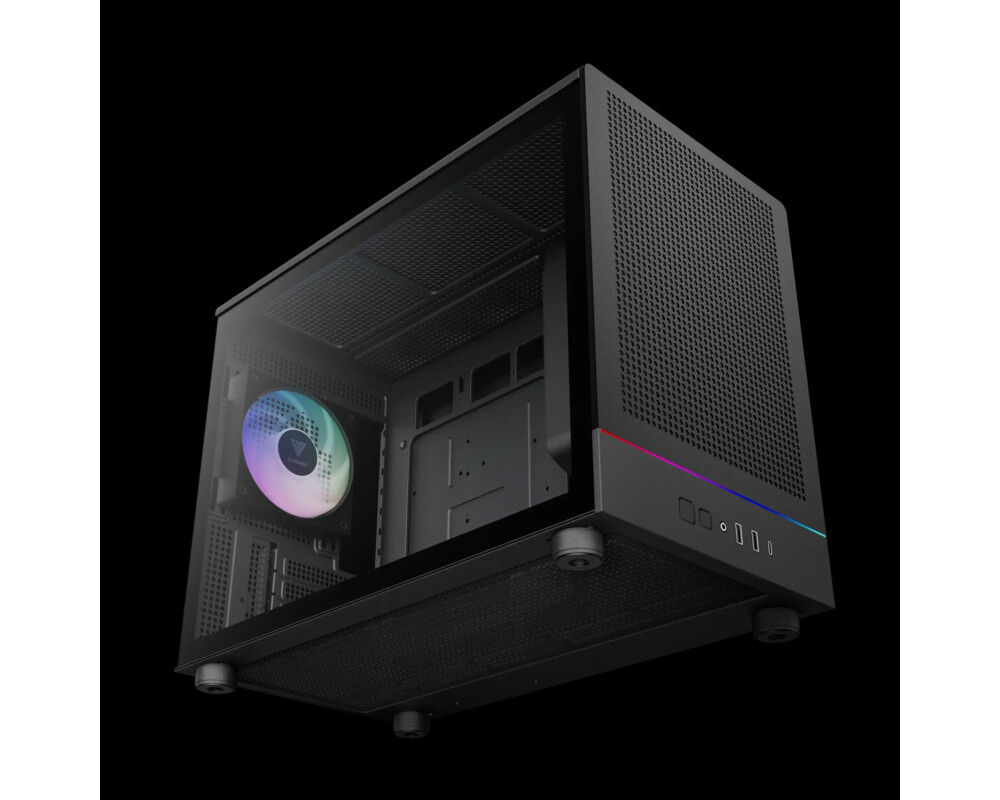 Кутия Gamdias mATX - ATHENA M4M - A-RGB 3