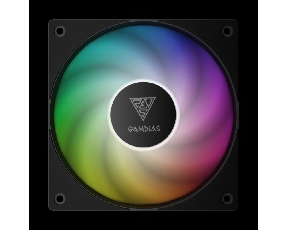 Вентилатор Gamdias Комплект вентилатори Pack 3-in-1 3x120mm - NOTUS M1-1203 ARGB 2