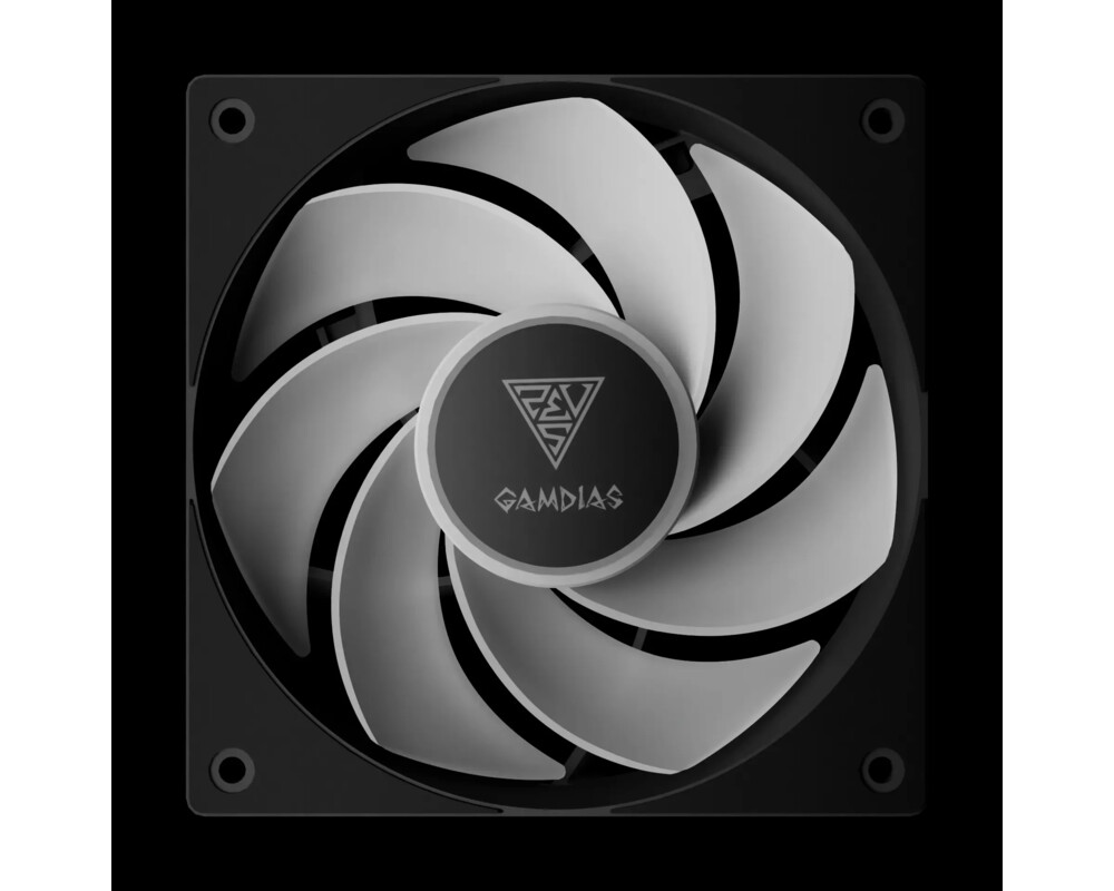 Вентилатор Gamdias Комплект вентилатори Pack 3-in-1 3x120mm - NOTUS M1-1203 ARGB 6