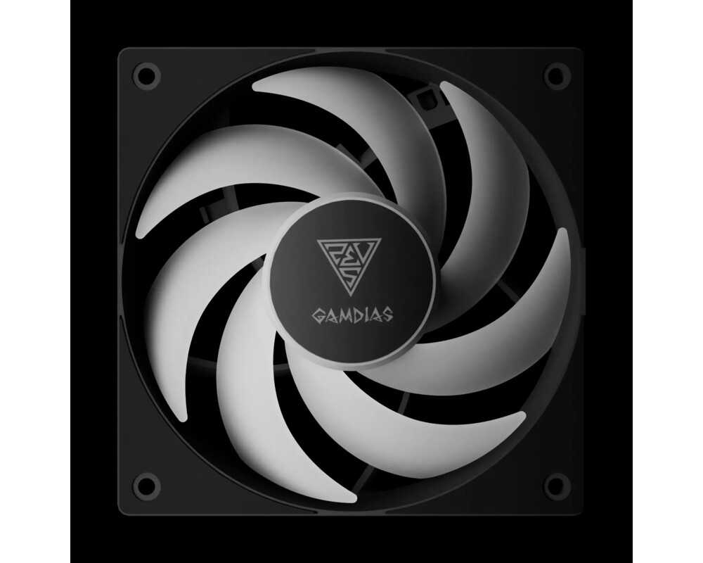 Вентилатор Gamdias Комплект вентилатори Pack 3-in-1 3x120mm - NOTUS M1-1203 ARGB 5