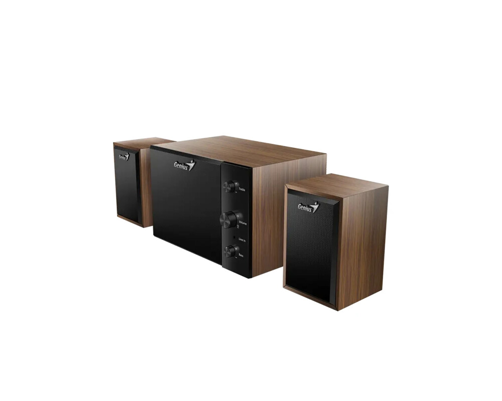 Тонколони Genius Speakers 2.1 - SW-2.1 350 - 15W RMS 3
