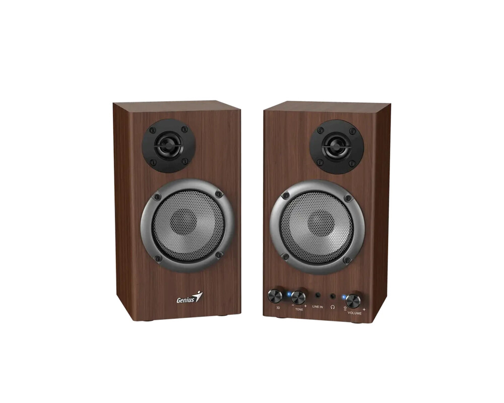 Тонколони Genius Speakers 2.0 - SP-HF500B - 16W RMS 2