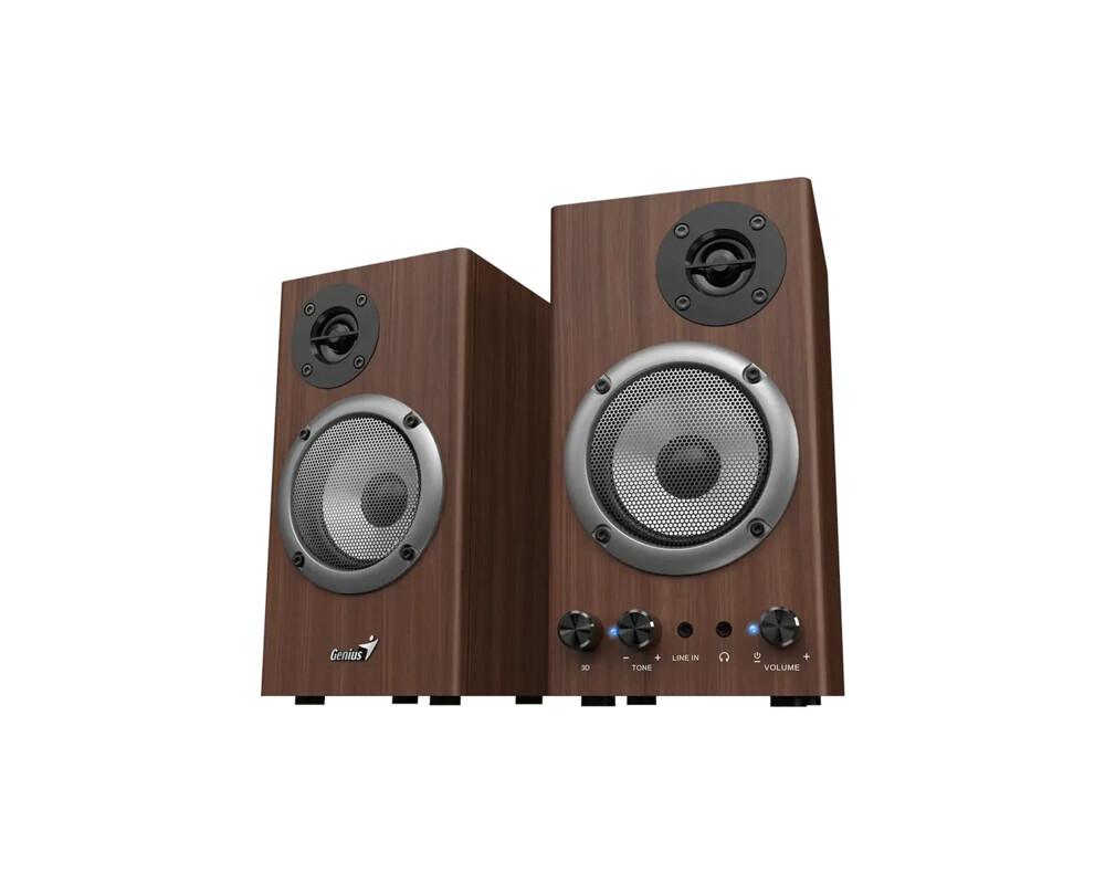 Тонколони Genius Speakers 2.0 - SP-HF500B - 16W RMS 4