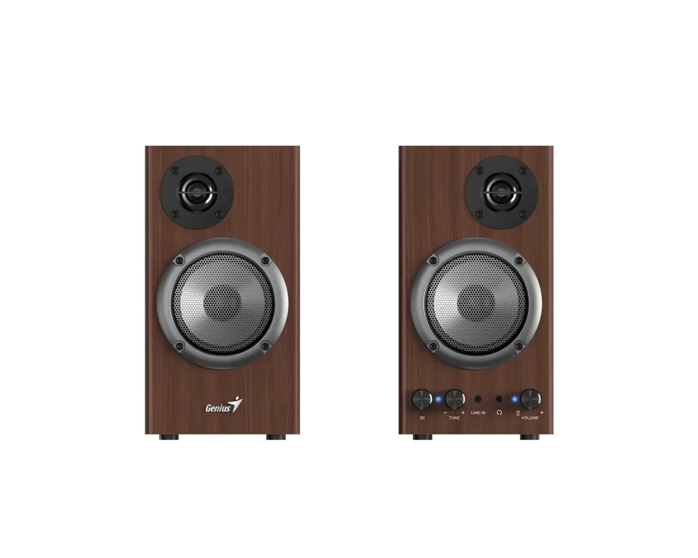 Тонколони Genius Speakers 2.0 - SP-HF500B - 16W RMS 3