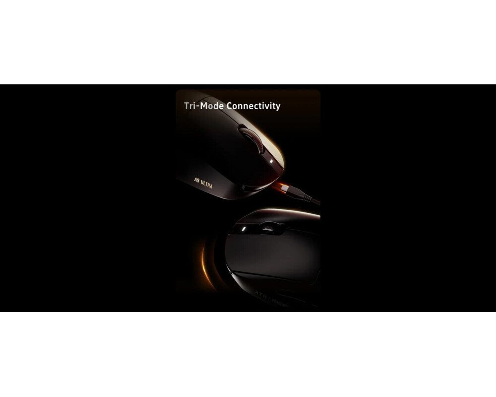 Мишка ATK професионална Wireless Gaming Mouse A9 Plus Tri-mode Nearlink - 1K 9
