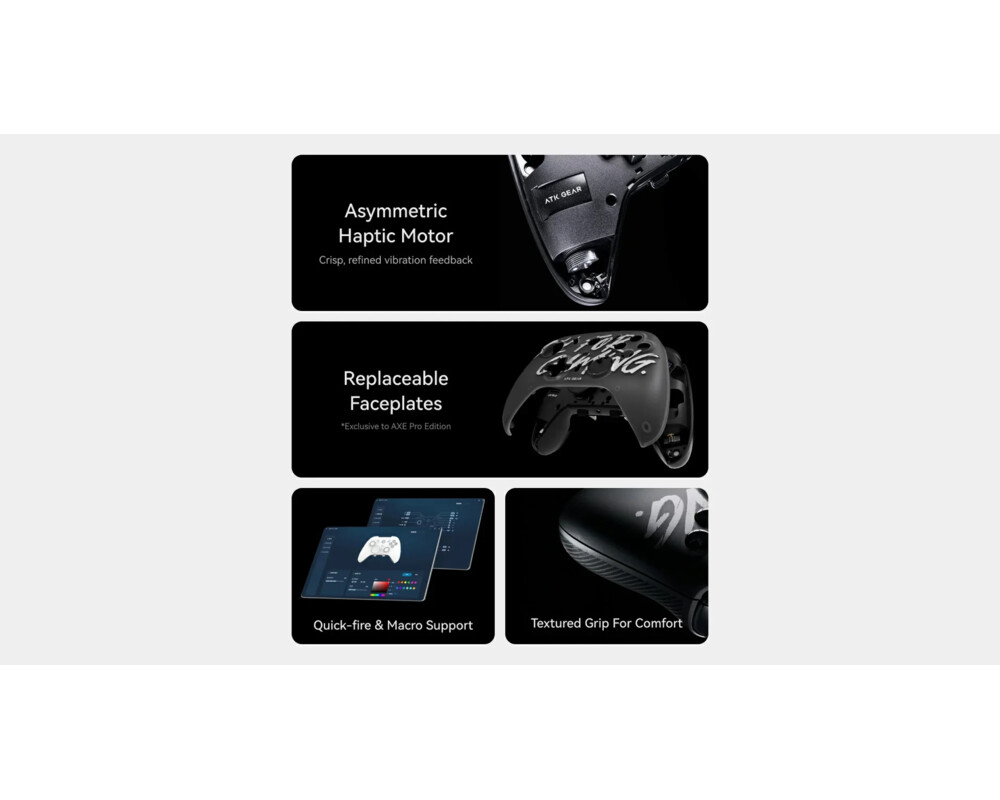 Джойстици и Геймпадове ATK геймпад Gamepad Set Battleaxe Pro - Hall Effect 8