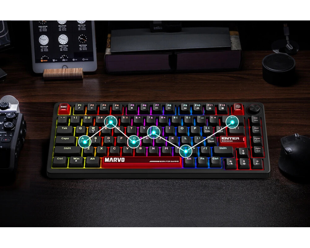 Клавиатура Marvo Arma 67 KG935 - 1K 12