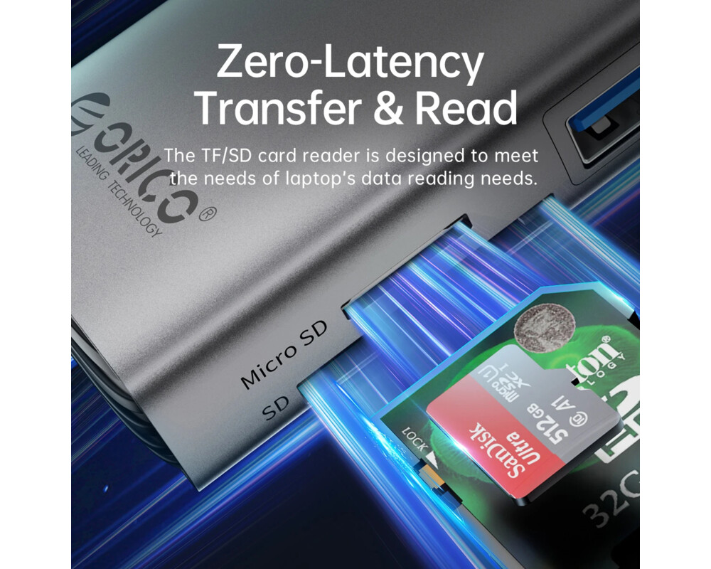 Докинг станция Orico Docking Station Type-C - PW11-9P-GY-EP - HDMI x 1 13