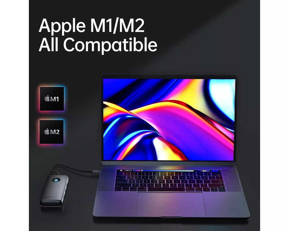 Докинг станция Orico Docking Station Type-C - PW11-6PR-GY-EP - HDMI x 1 9