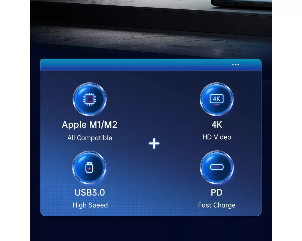 Докинг станция Orico Docking Station Type-C - PW11-6PR-GY-EP - HDMI x 1 17