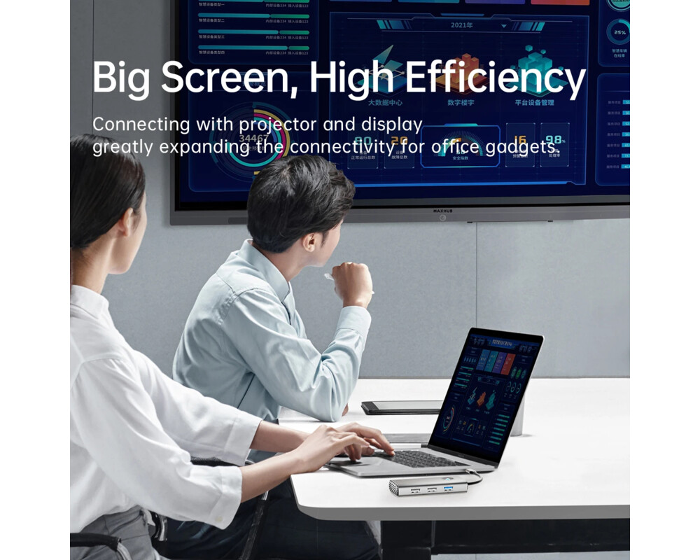 Докинг станция Orico Docking Station Type-C - PW11-6P-GY-EP - HDMI x 1 5