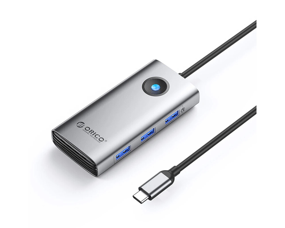 Докинг станция Orico Docking Station Type-C - PW11-6P-GY-EP - HDMI x 1 2
