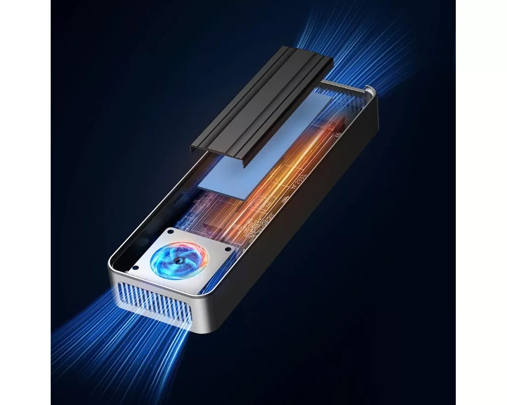 Аксесоар за съхранение Orico външна кутия за диск Storage - Case - M.2 NVMe M key - USB-C/A 6