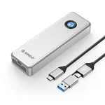 <span>Аксесоар за съхранение</span> Orico външна кутия за диск Storage - Case - M.2 NVMe M key - USB-C/A <span class='catalog-num-in-name'>OUM2-G20-SV-BP</span> - 