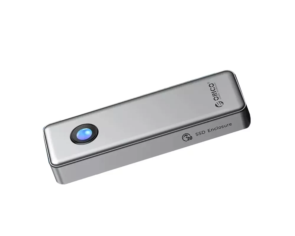 Аксесоар за съхранение Orico външна кутия за диск Storage - Case - M.2 NVMe M key - USB-C/A 2