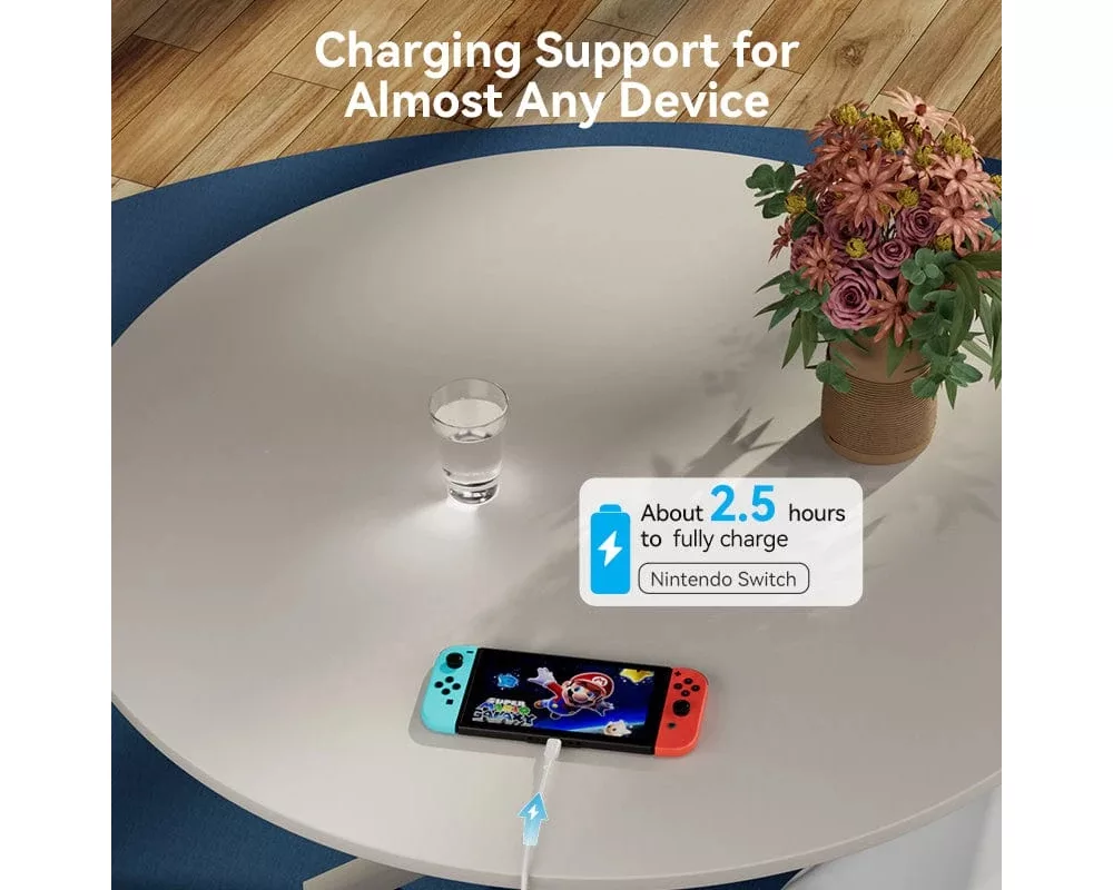 Кабел Vention Кабел USB 2.0 Type-C to Type-C -... 8