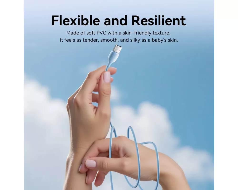 Кабел Vention Кабел USB 2.0 A Male to C Male 3... 6