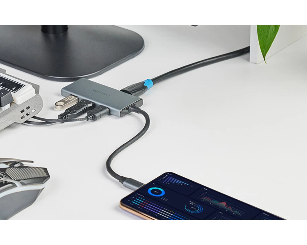 Докинг станция Vention Docking Station Type-C - TOOHB - HDMI x 1 7