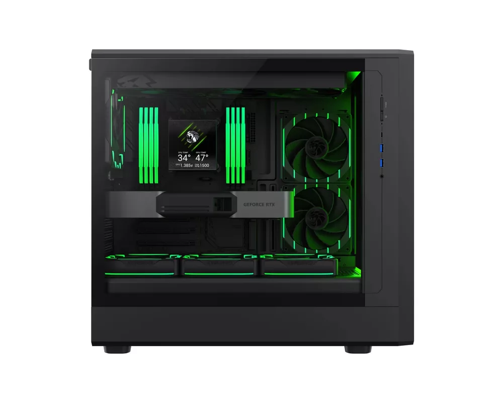 Кутия Gamemax ATX - CLAW 460 BK 12