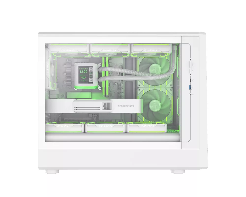 Кутия Gamemax mATX - CLAW 360 WH 2