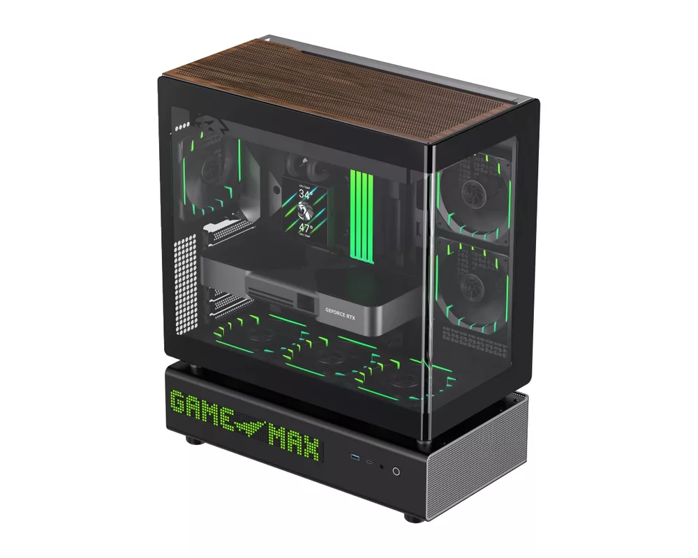 Кутия Gamemax ATX - N90 BG - Addressable RGB 3